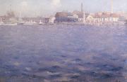 Blue Thames End of a Summer Afternoon Chelsea, Theodore Roussel